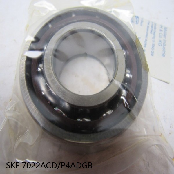 7022ACD/P4ADGB SKF Super Precision,Super Precision Bearings,Super Precision Angular Contact,7000 Series,25 Degree Contact Angle