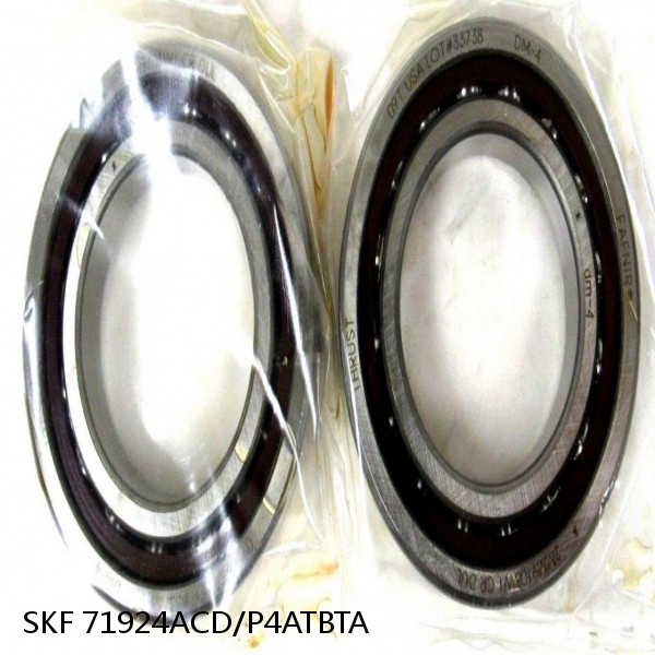 71924ACD/P4ATBTA SKF Super Precision,Super Precision Bearings,Super Precision Angular Contact,71900 Series,25 Degree Contact Angle