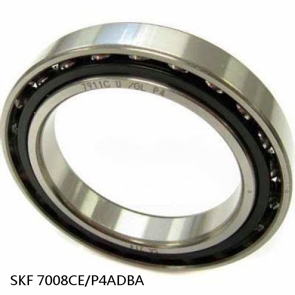 7008CE/P4ADBA SKF Super Precision,Super Precision Bearings,Super Precision Angular Contact,7000 Series,15 Degree Contact Angle